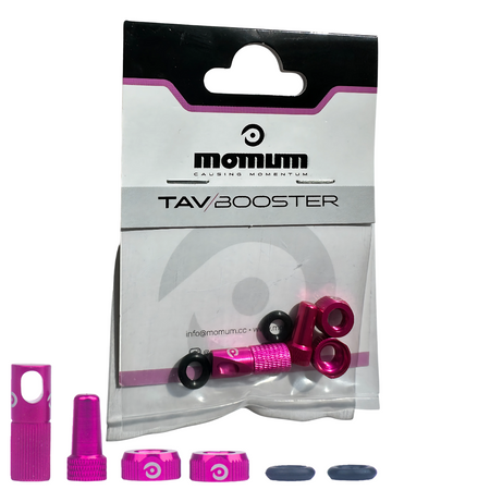 Momum Tav Booster 6 pieces spare parts kit Zestaw nakrętek do wentyli presta