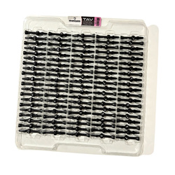 Momum Box 100 szt. (50 set.) TAV Valves Aluminium 44mm Round Base Black