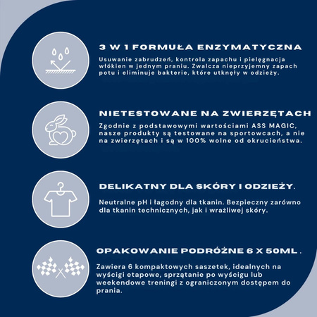 ASS MAGIC 3 in 1 Enzyme Based Kit Wash - 50ml