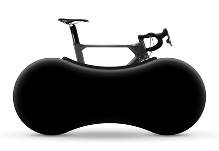 Pokrowiec na rower koła model Black