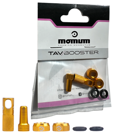 Momum Tav Booster 6 pieces spare parts kit Zestaw nakrętek do wentyli presta