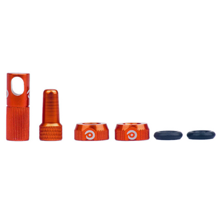 Momum Tav Booster 6 pieces spare parts kit Zestaw nakrętek do wentyli presta