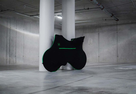 Pokrowiec rowerowy do transportu TRIATHLONOWY VELOSOCK BLACK E