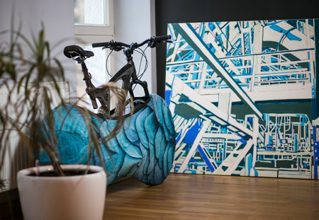 Pokrowiec rowerowy na koła VELOSOCK model Feathers