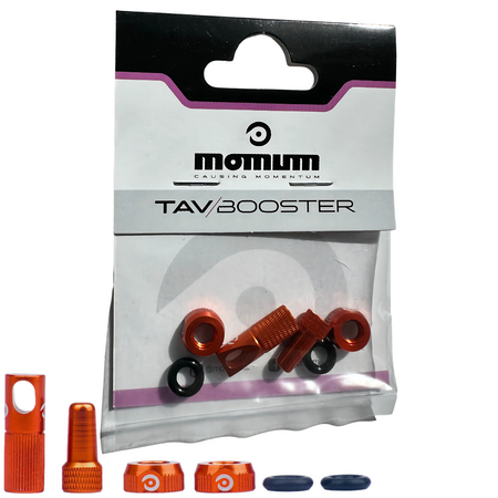 Momum Tav Booster 6 pieces spare parts kit Zestaw nakrętek do wentyli presta