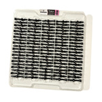 Momum Box 100 szt. (50 set.) TAV Valves Aluminium 44mm Round Base Black