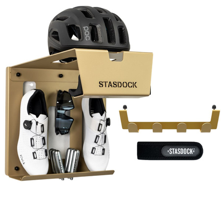 Stasdock - Zestaw 3 w 1 Złoty - Zestaw Stasdock Nowy Złoty + Upgrade kit hang on + Wheel strap