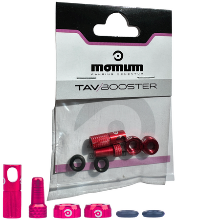 Momum Tav Booster 6 pieces spare parts kit Zestaw nakrętek do wentyli presta