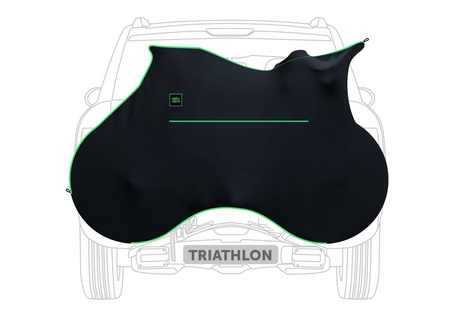 Pokrowiec rowerowy do transportu TRIATHLONOWY VELOSOCK BLACK E